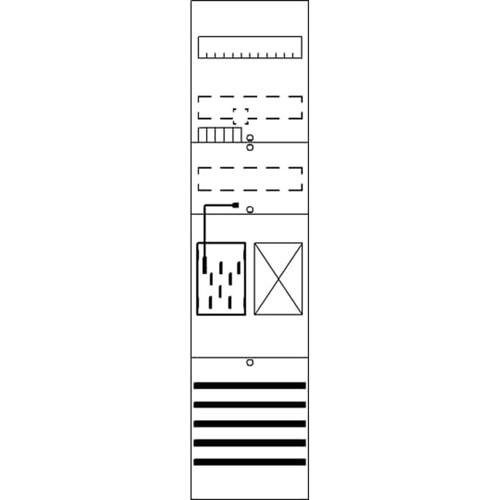 Striebel & John Zählerkomplettfeld 2CPX054159R9999 Typ BF17M11