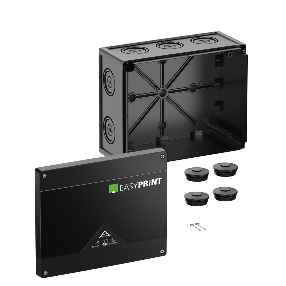 Spelsberg Abzweigkasten 425000EP Typ Abox Pro 250-L/sw EasyPrint Spelsberg Abzweigkasten 425000EP Typ Abox Pro 250-L/sw EasyPrint