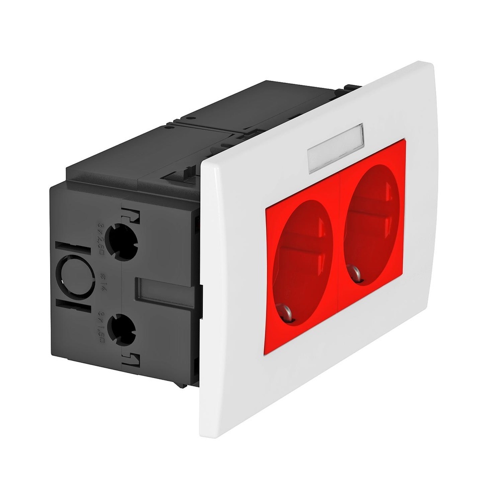 OBO Bettermann Steckdoseneinheit 6119429 Typ SDE-RW D0RT2B