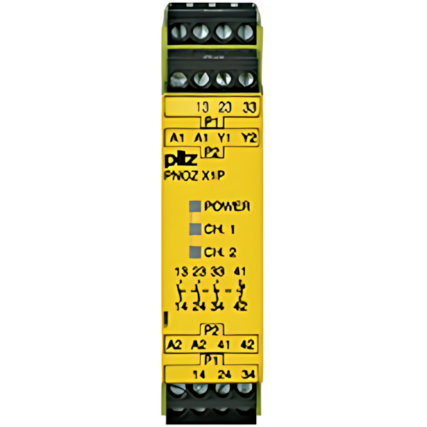 Pilz Sicherheitsschaltgerät 777100 Typ PNOZ X1P 24VDC 3n/o 1n/c