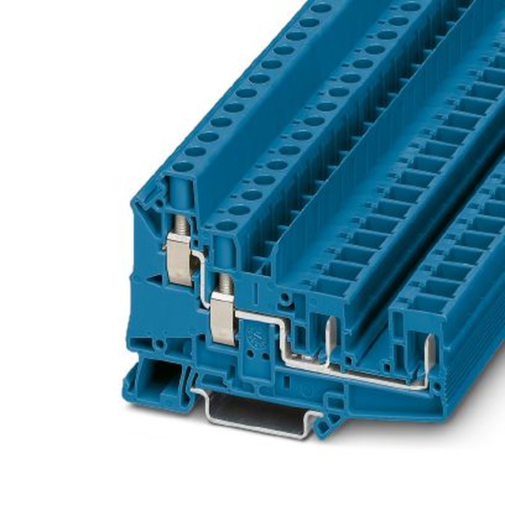 Phoenix Contact Durchgangsklemme 3060571 Typ UT 6-QUATTRO/2P BU