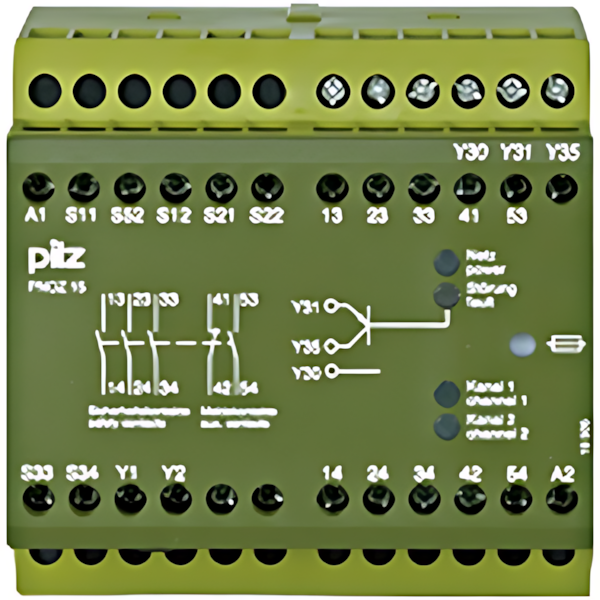 Pilz Sicherheitsschaltgerät 774050 Typ PNOZ 15 24VDC 3n/o 1n/o 1n/c