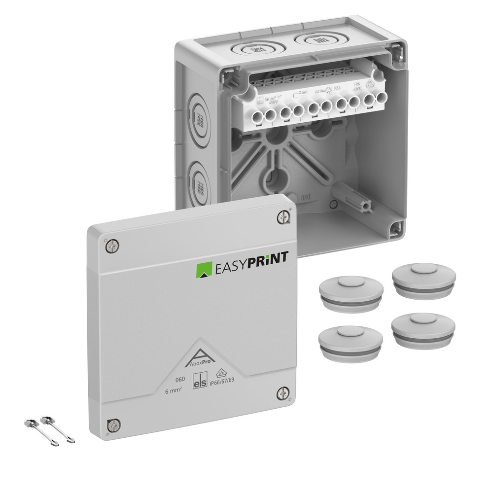 Spelsberg Abzweigkasten 406420EP Typ Abox Pro 060-6² EasyPrint