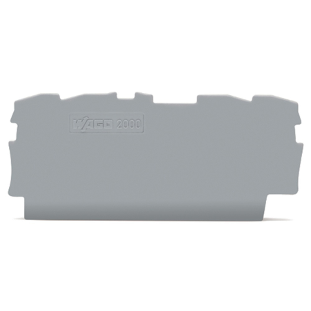 Wago Abschluss Zwischenplatte 2000-1491 Wago Abschluss Zwischenplatte 2000-1491