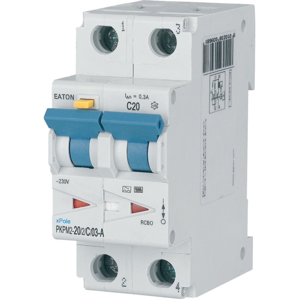 Eaton FI LS Schalter 111643 Typ PKPM2-20/2/C/03-A