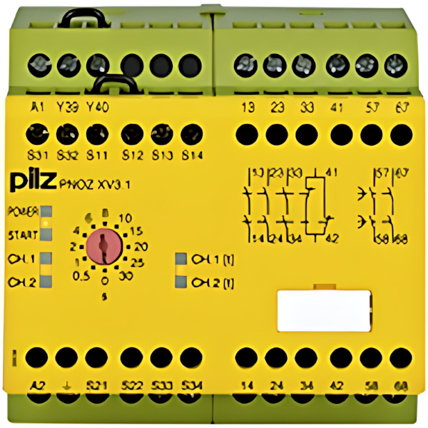 Pilz Sicherheitsschaltgerät 774610 Typ PNOZ XV3.1 30/24-240VACDC 3no 1nc 2no t