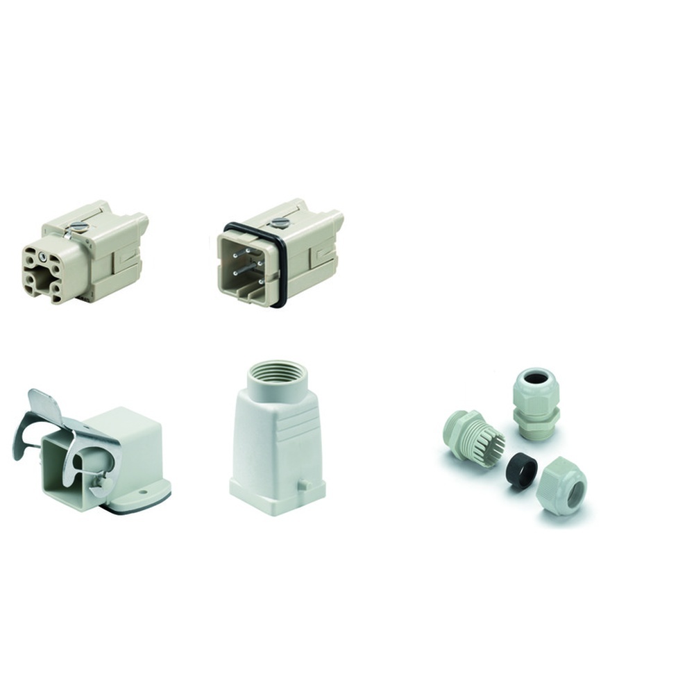 Weidmüller Steckverbinder 1712650000 Typ HDC-KIT-HA 04.406