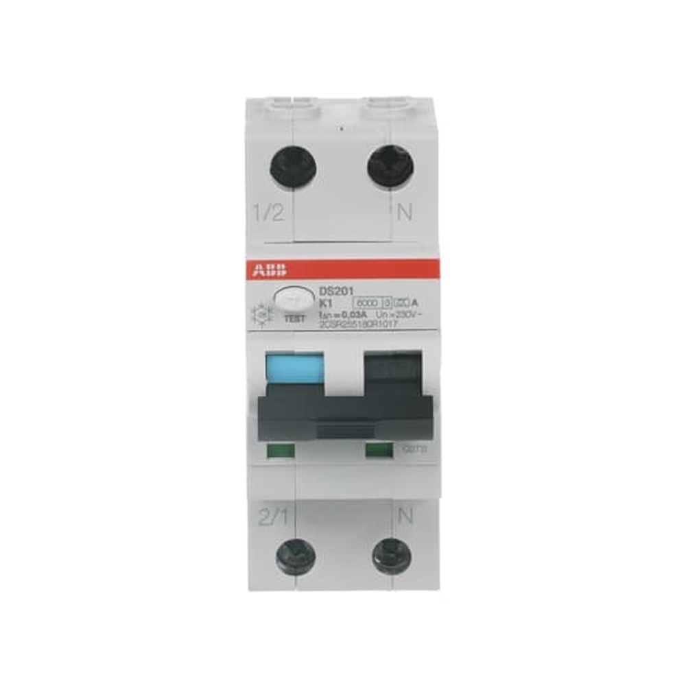 ABB Kombination FI Schalter Leitungsschutzschalter 2CSR255180R1017 Typ DS201A-K1/0,03