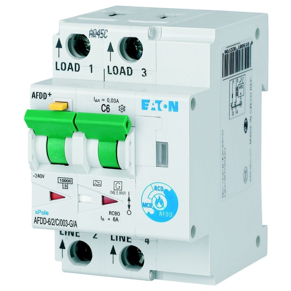 Eaton Brandschutzschalter MB-300138 Typ AFDD-6/2/C/003-G/A