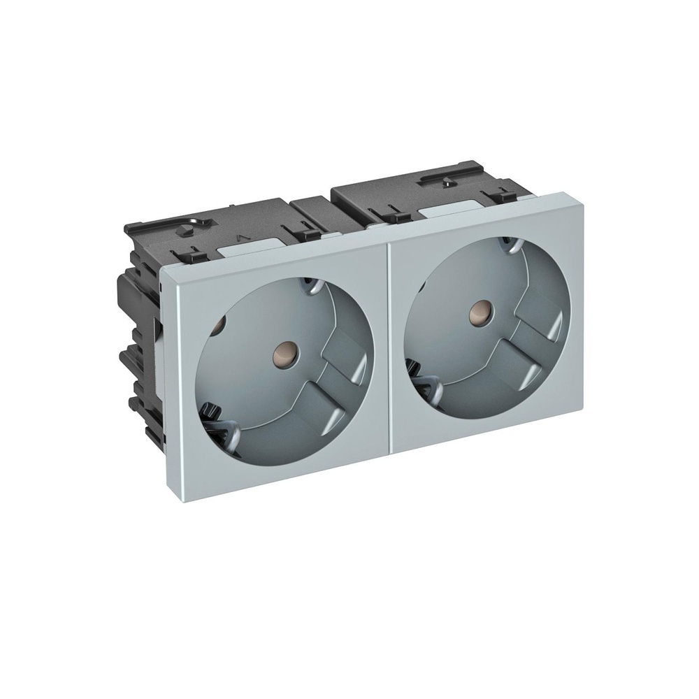 OBO Bettermann Steckdose 6120493 Typ STD-D3SC AL2