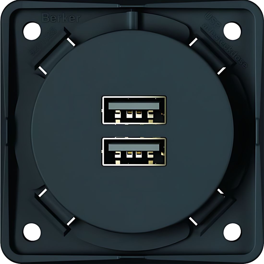 Berker USB Ladesteckdose 926102505