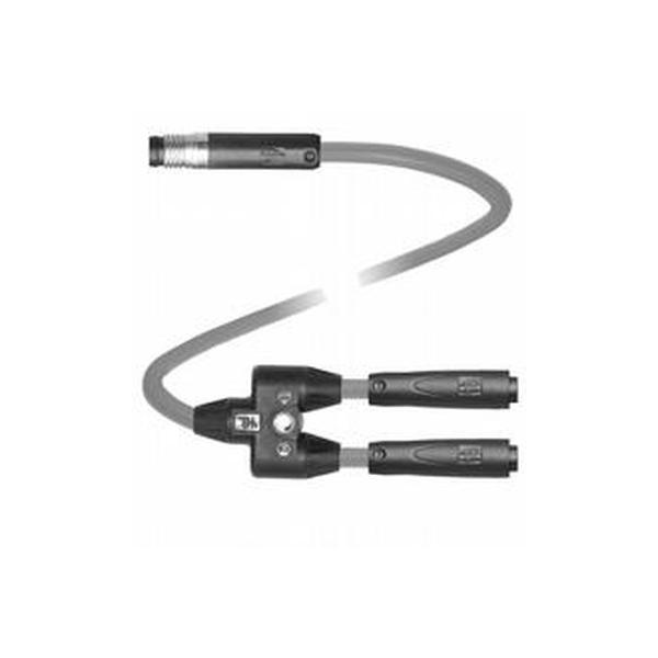 Pepperl+Fuchs Y Verbindungskabel 70124923 Typ V3-GR-0,3M-PVC-TEE-0,3M-V3S-GR