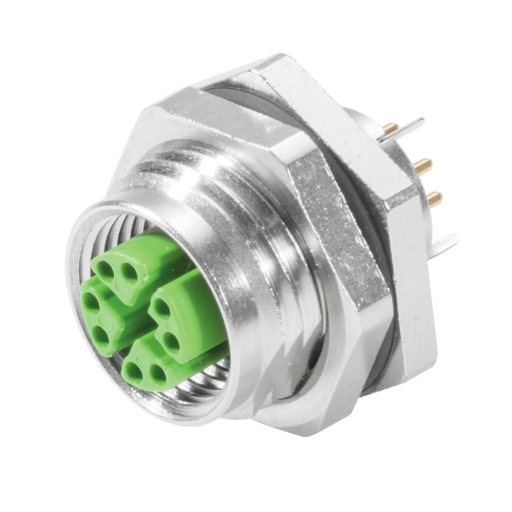 Weidmüller Rundsteckverbinder 1427670000 Typ IE-PCBR-M12X-S-180
