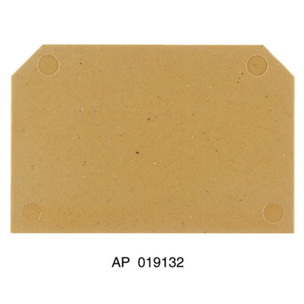 Weidmüller Abschlussplatte 0191320000 Typ AP SAKS1+3 KRG