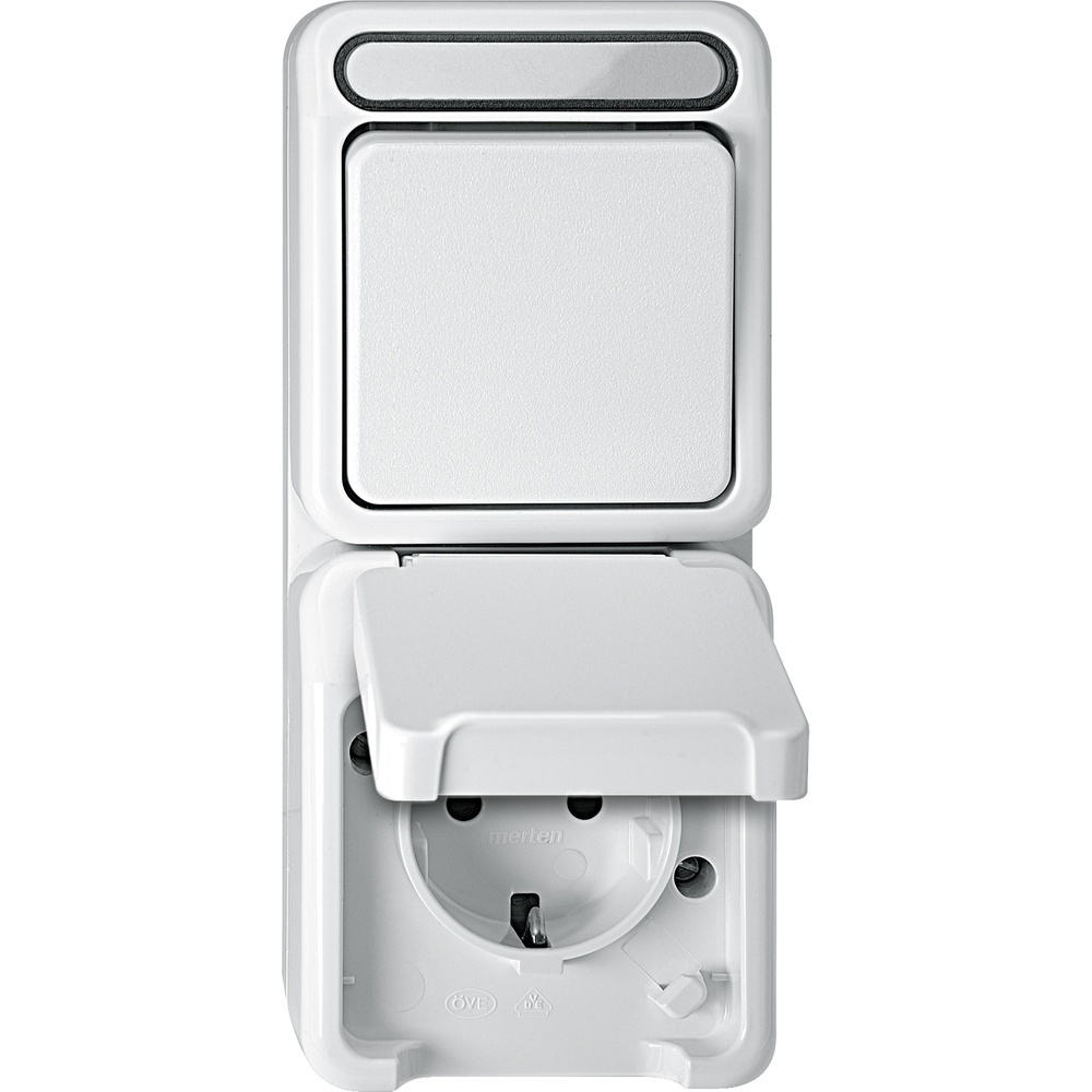 Merten Kombi. SCHUKO Steckd. MEG3494-8019