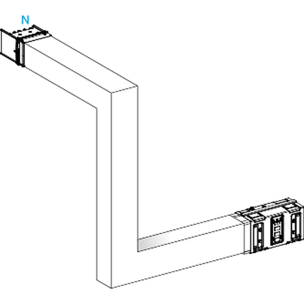 Schneider Electric Mehrfachrichtungsänderung Canalis KSA630DMBL43A
