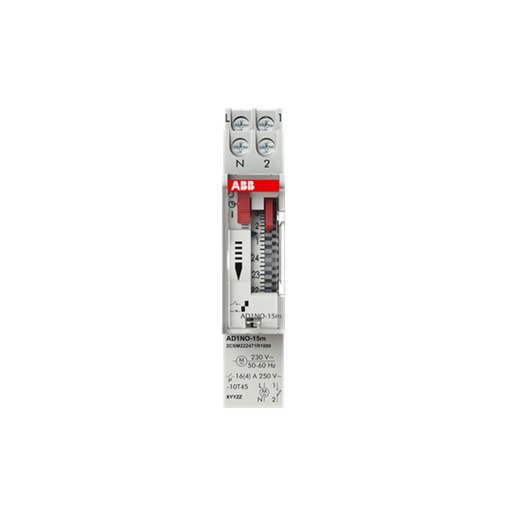 ABB Verteilerschaltuhr analog 2CSM222471R1000 Typ AD1NO-15M