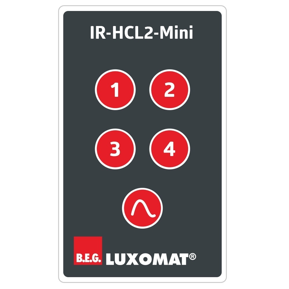 B.E.G. Brück IR Fernbedienung 93374 Typ IR-HCL2-Mini