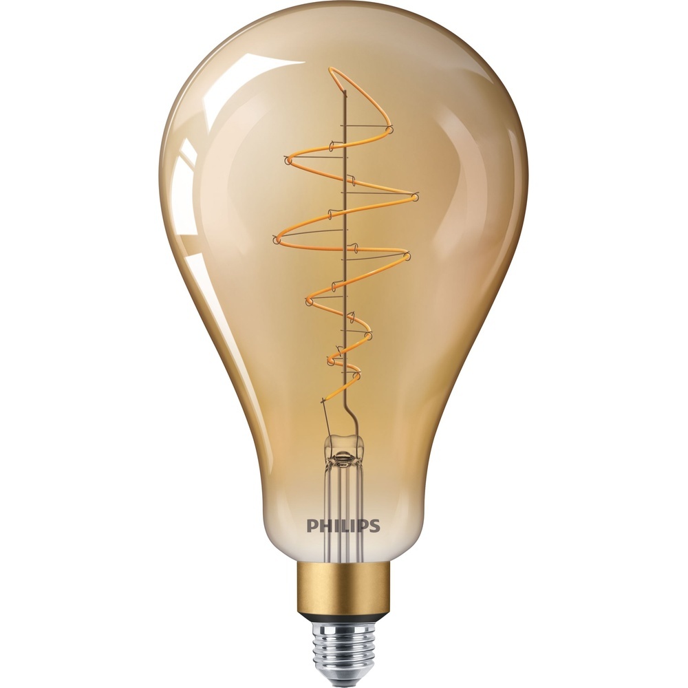 Signify Philips LED Lampe 31376700 Typ LED classic-giant 40W E27 A160 GOLD DIM