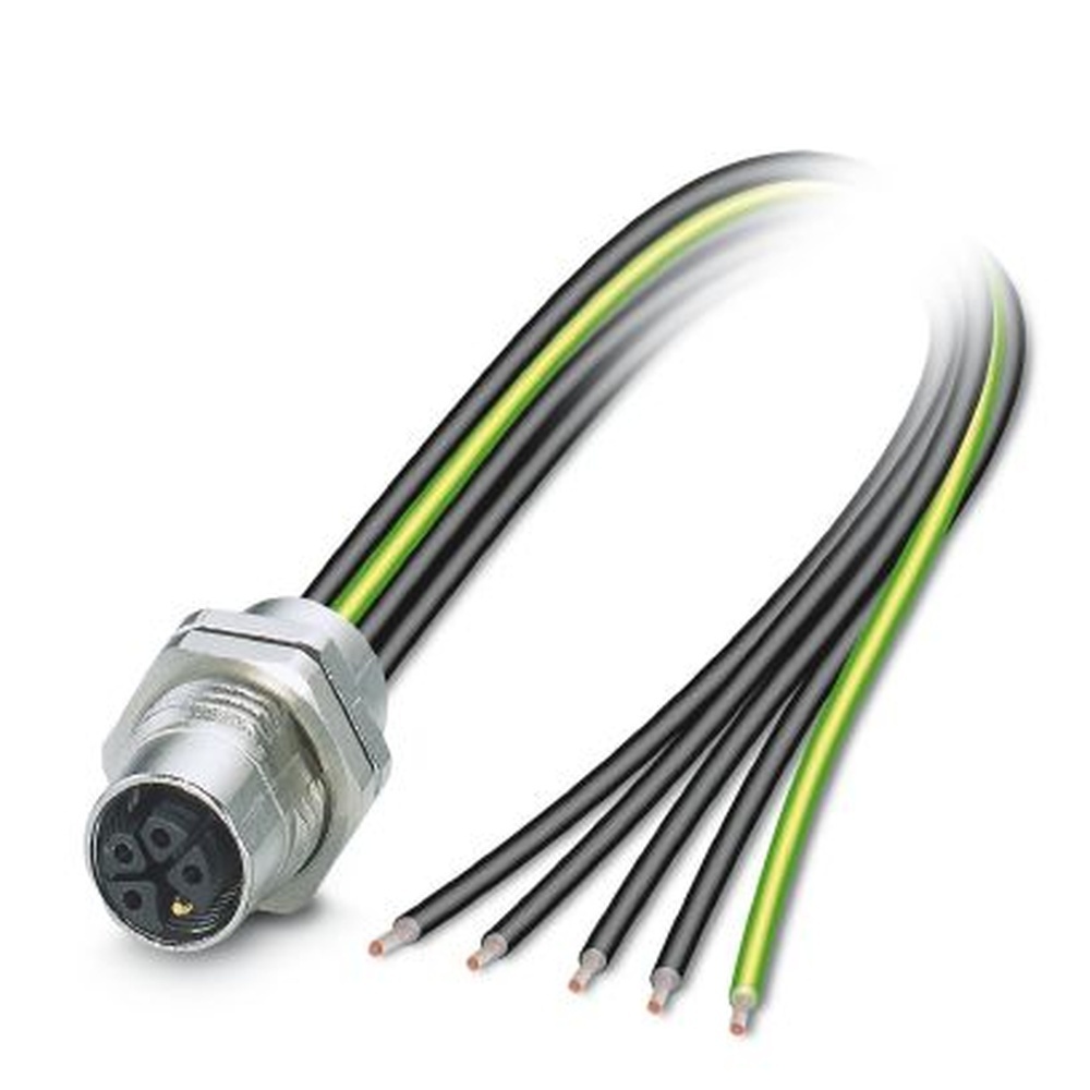 Phoenix Contact Gerätesteckverbinder Hinterwand 1415294 Typ SACC-DSI-M12FSK-4PE-M16XL/0,2