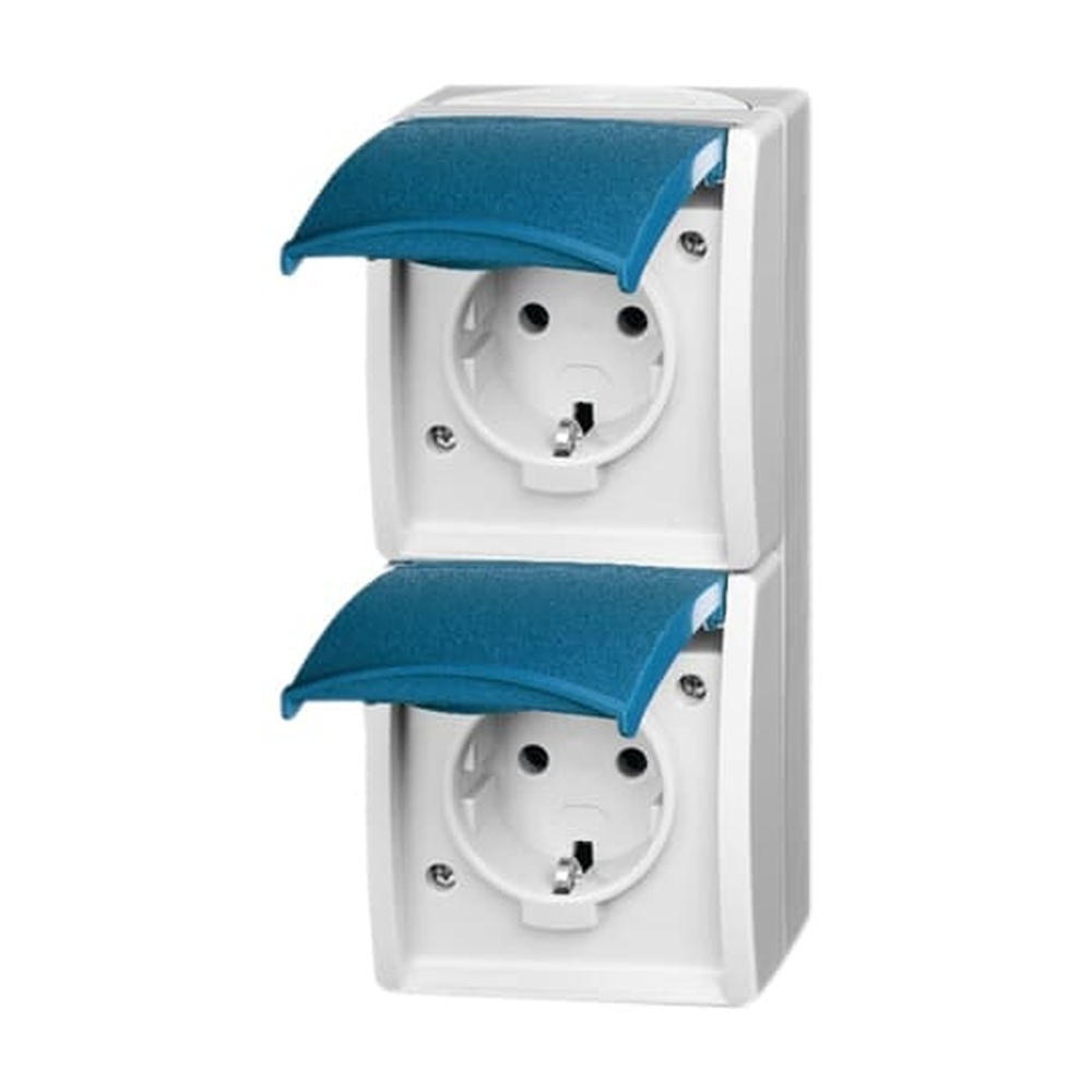 Busch-Jaeger SCHUKO Steckdose 20-02 EW-53 Nr. 2CKA002084A0701