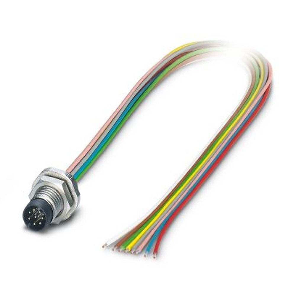 Phoenix Contact Gerätesteckverbinder Hinterwand 1424230 Typ SACC-DSI-M8MS-8CON-M8/0,5