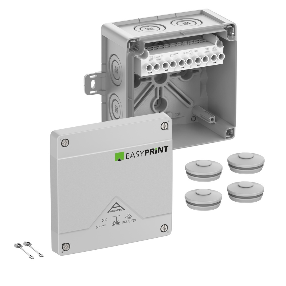 Spelsberg Abzweigkasten 406421EP Typ Abox Pro 060 AB-6² EasyPrint Spelsberg Abzweigkasten 406421EP Typ Abox Pro 060 AB-6² EasyPrint