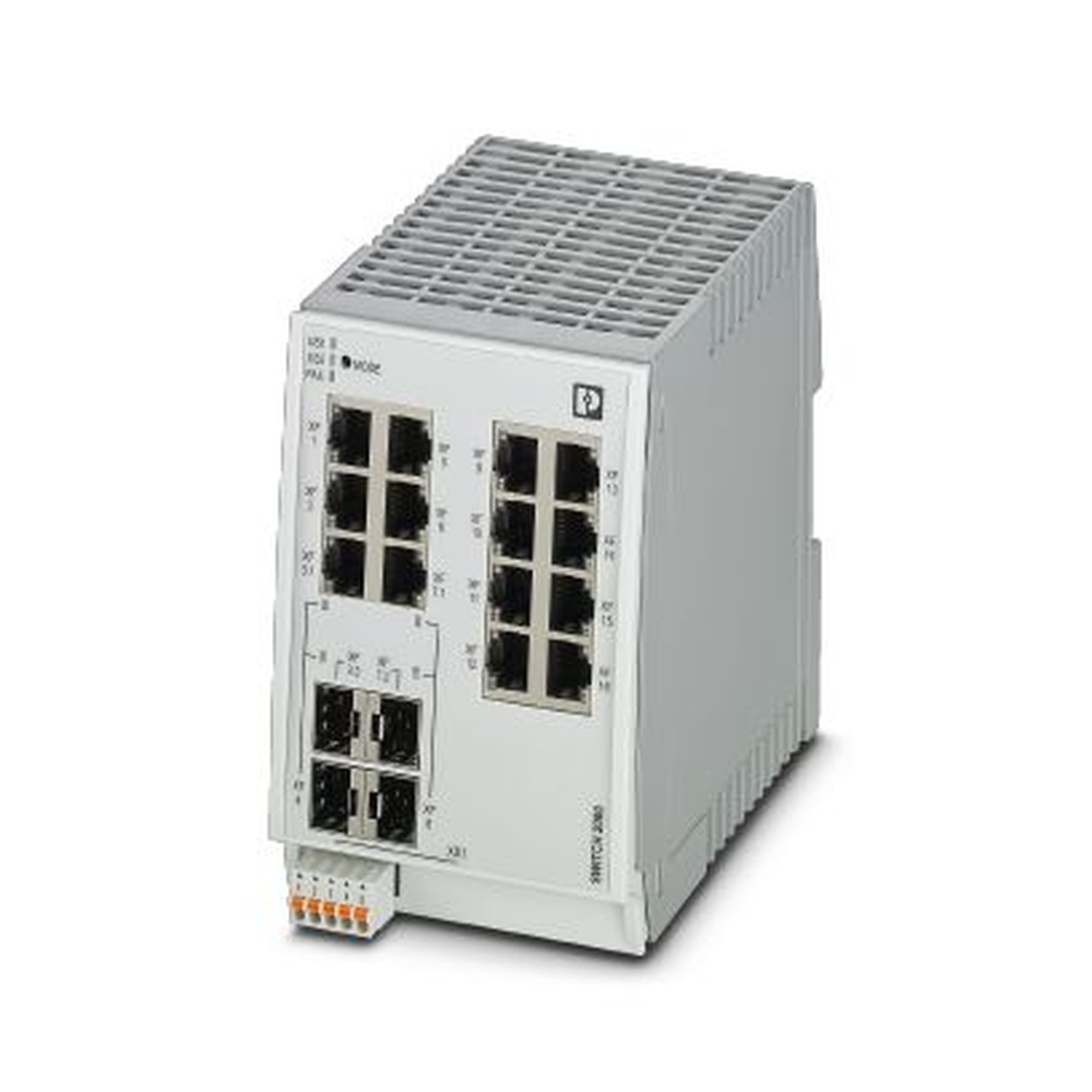 Phoenix Contact Industrial Ethernet Switch 2702907 Typ FL SWITCH 2212-2TC-2SFX