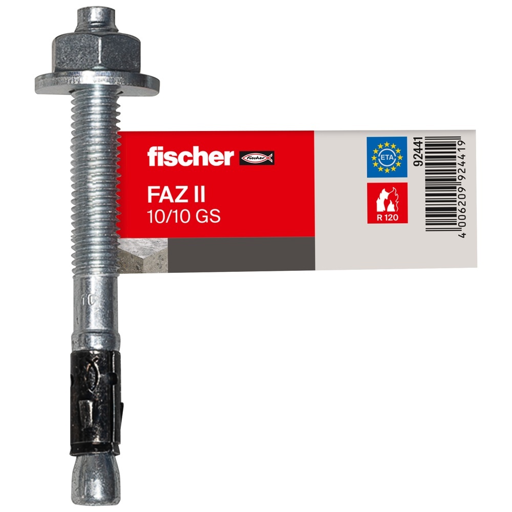 Fischer Bolzenanker 092441 Typ FAZ II 10/10 GS E