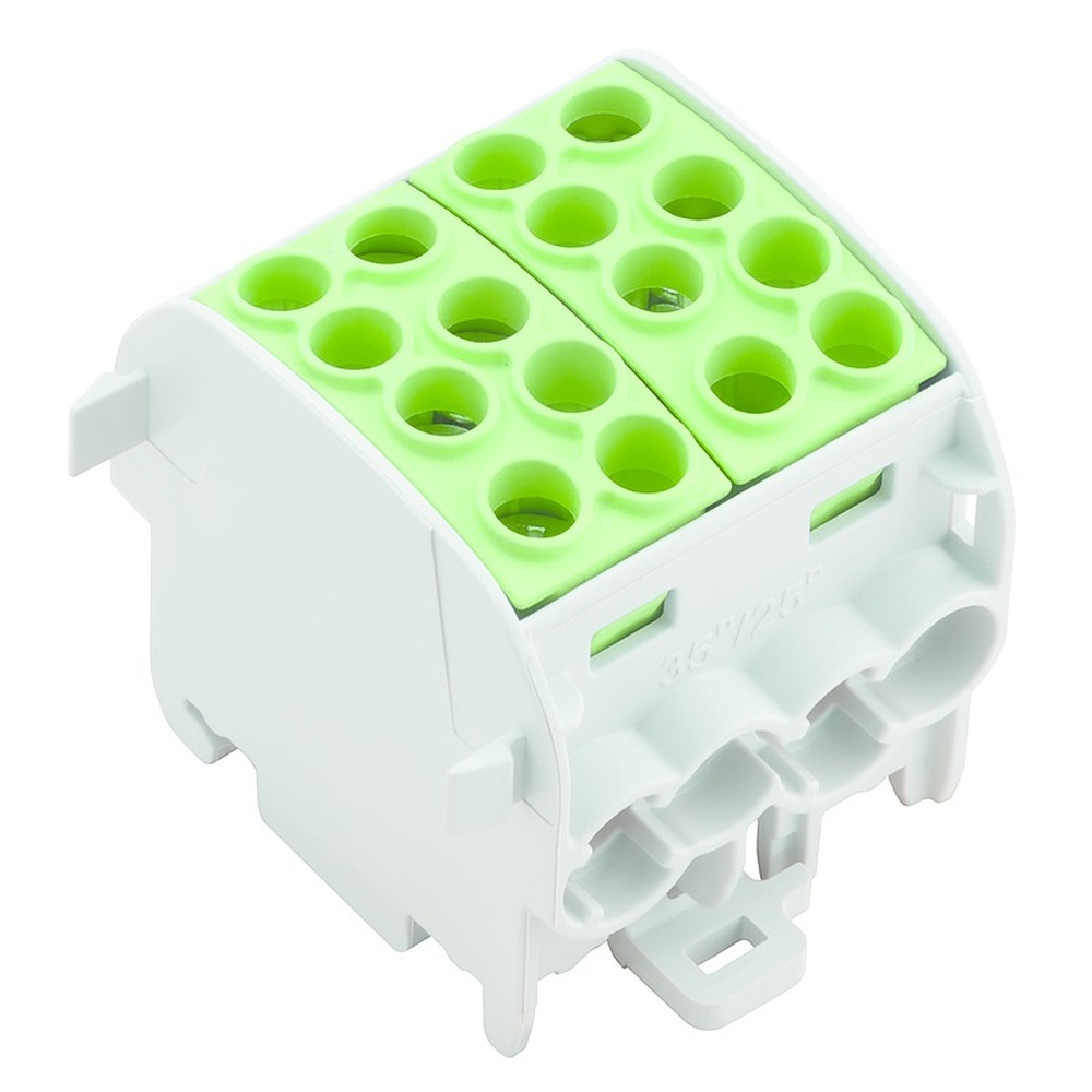 Weidmüller Potentialverteilerklemme 1561620000 Typ WPD 202 4X35/4X25 GN