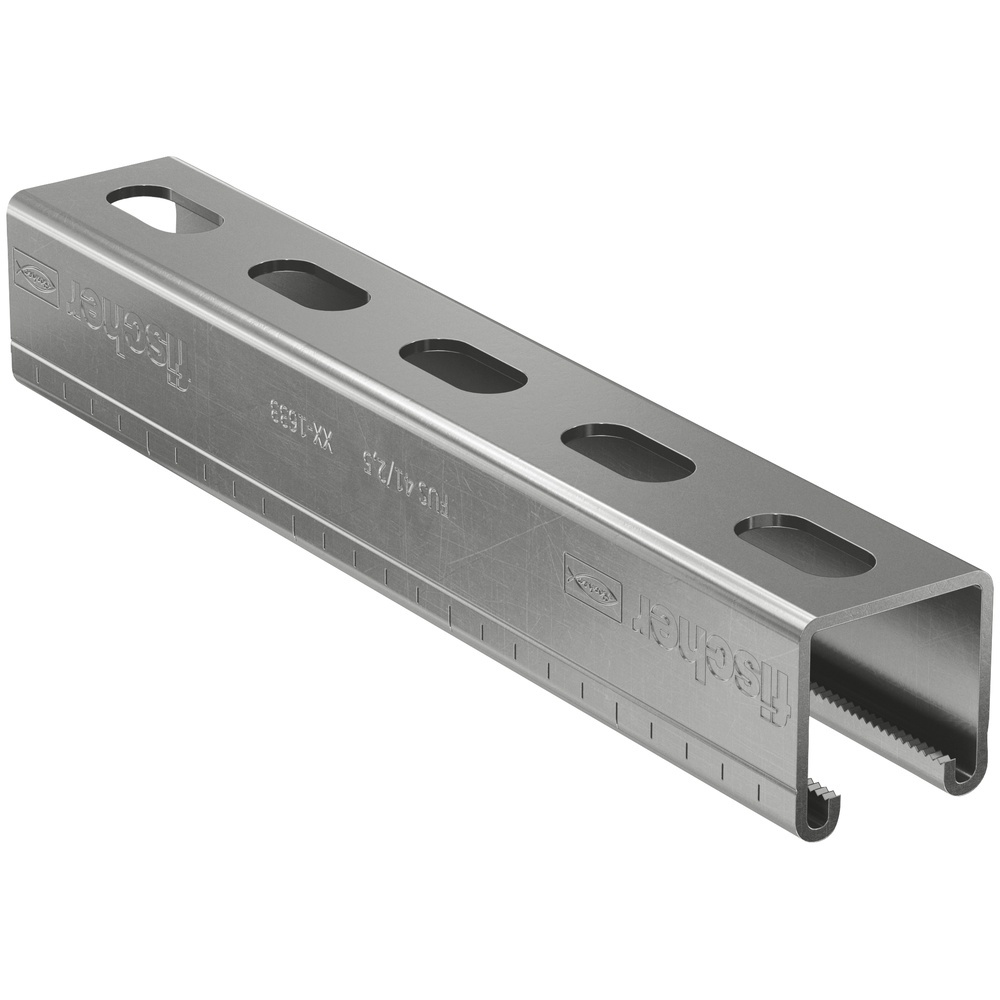 Fischer Montageschiene 504470 Typ FUS 41/2,5 A2 - 2 m