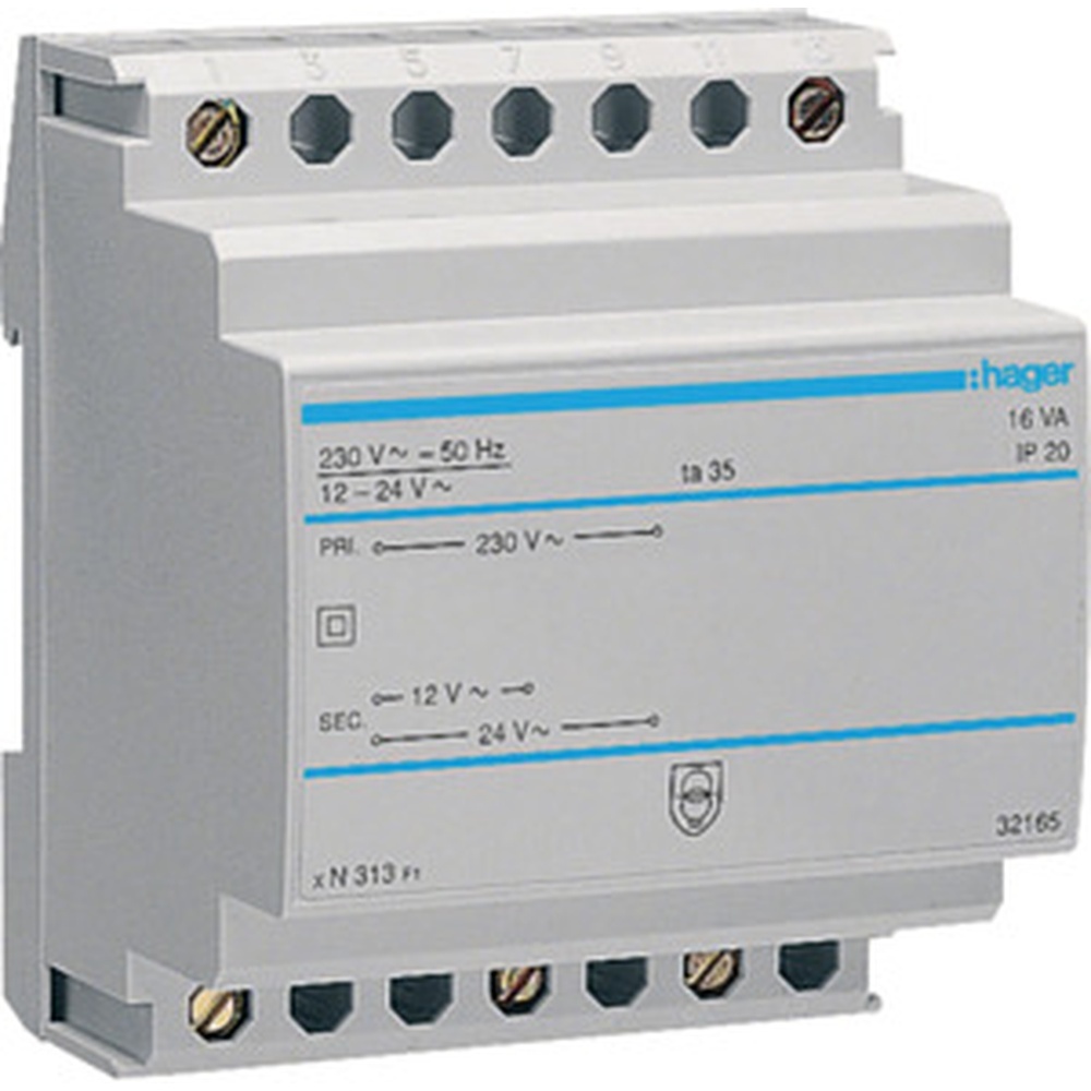 Hager Sicherheitstrafo ST313