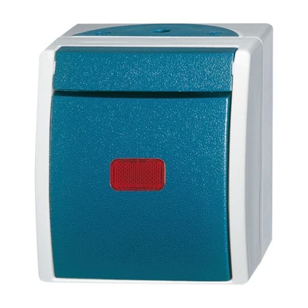 Busch-Jaeger Wippkontrollschalter 2601/6 SKW-53 Nr. 2CKA001085A1607 Busch-Jaeger Wippkontrollschalter 2601/6 SKW-53 Nr. 2CKA001085A1607