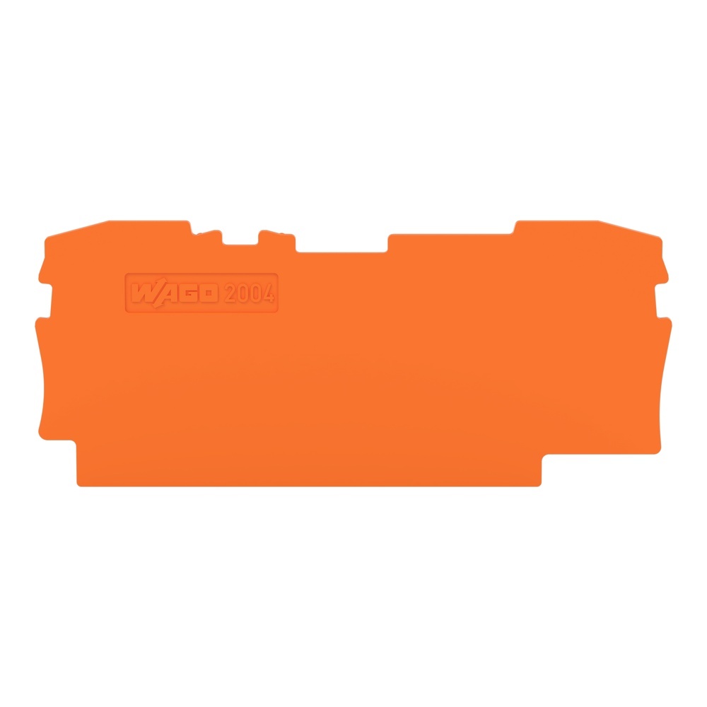 Wago Abschluss und Zwischenplatte 2004-1692