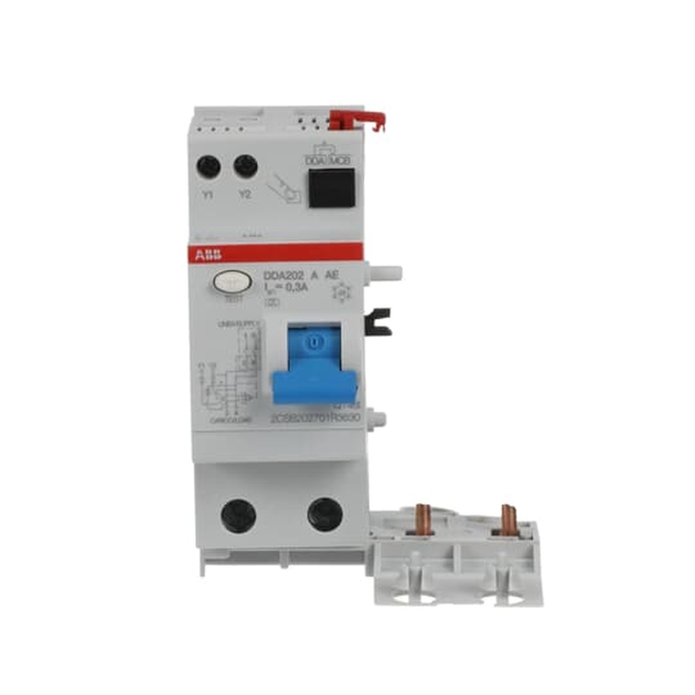 ABB Fehlerstromschutzblock 2CSB202701R3630 Typ DDA202A-63/0,3AE