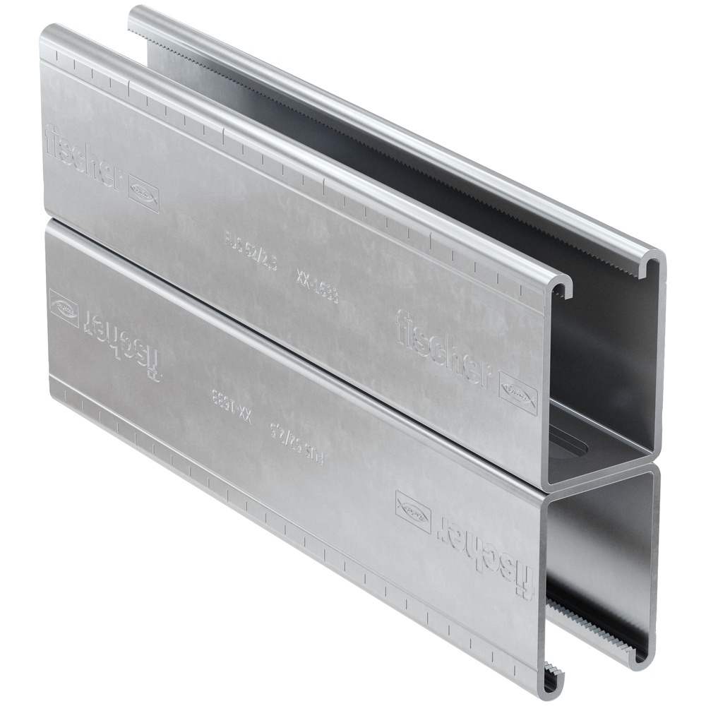 Fischer Montageschiene 504460 Typ FUS 62D/2,5 - 6 m