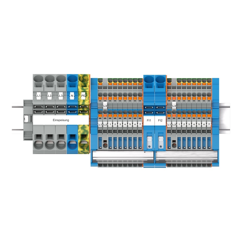 Wago TOPJOB®S Hauptverteiler Set FI 821-108