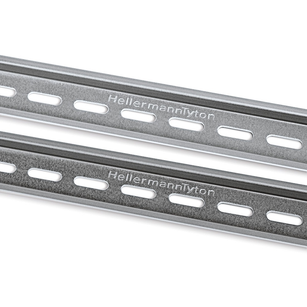 Hellermann Tyton Hutschiene 181-47230 Typ DELTA-2F-ST-SR (100)