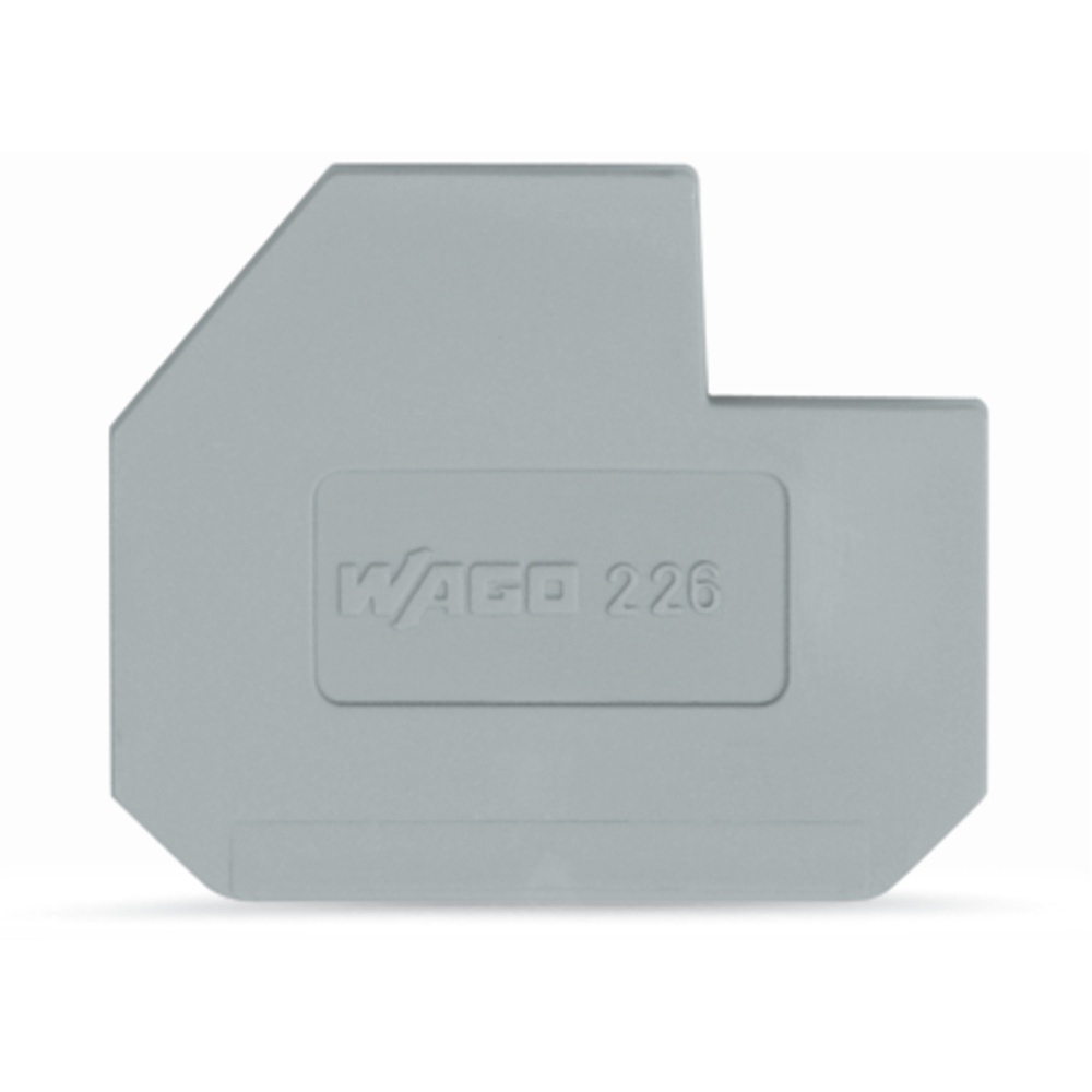 Wago Abschlussplatte 226-120