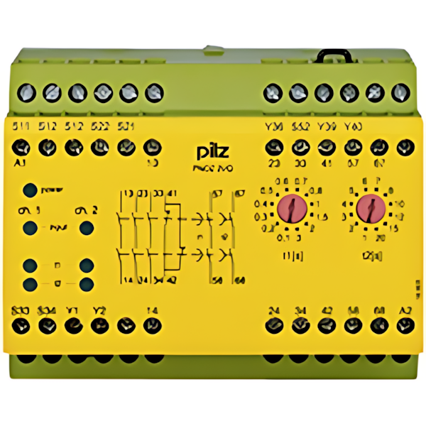 Pilz Sicherheitsschaltgerät 774013 Typ PNOZ 2VQ 24VDC 3n/o 1n/c 2n/o t