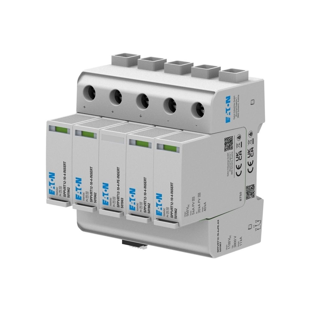 Eaton PV Überspannungsschutz EP-501957 Typ SPPVRT12-10-4+PE+AX