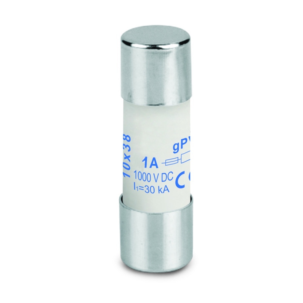 Weidmüller Zylindrischer Sicherungseinsatz 2783160000 Typ FUSE 10X38 1A 1000 VDC GPV