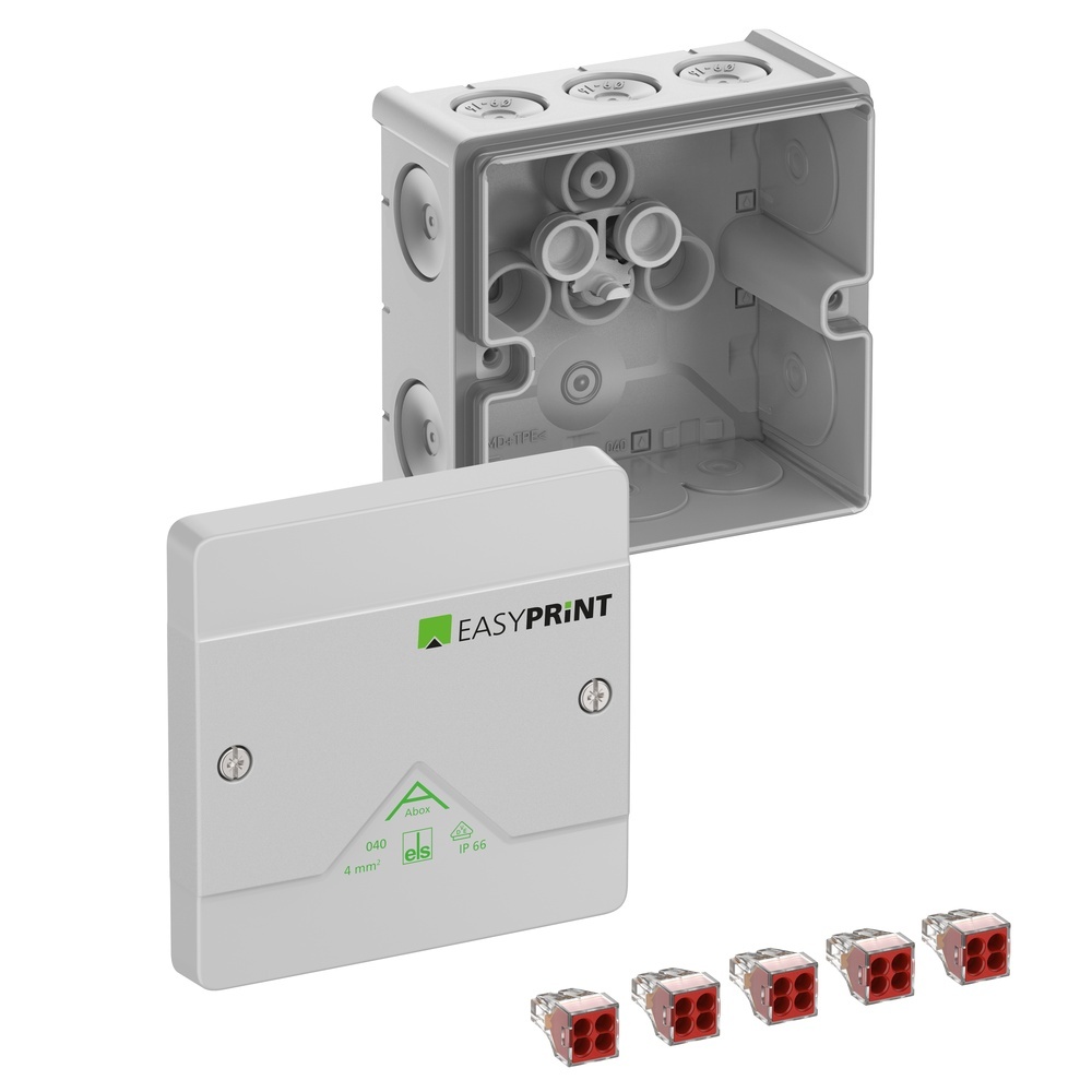 Spelsberg Abzweigkasten 804420EP Typ Abox 040-4² EasyPrint Spelsberg Abzweigkasten 804420EP Typ Abox 040-4² EasyPrint