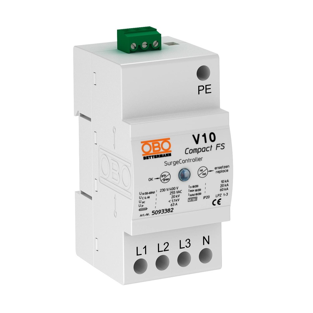 OBO Bettermann V10 Compact 5093382 Typ V10 COMPACT-FS