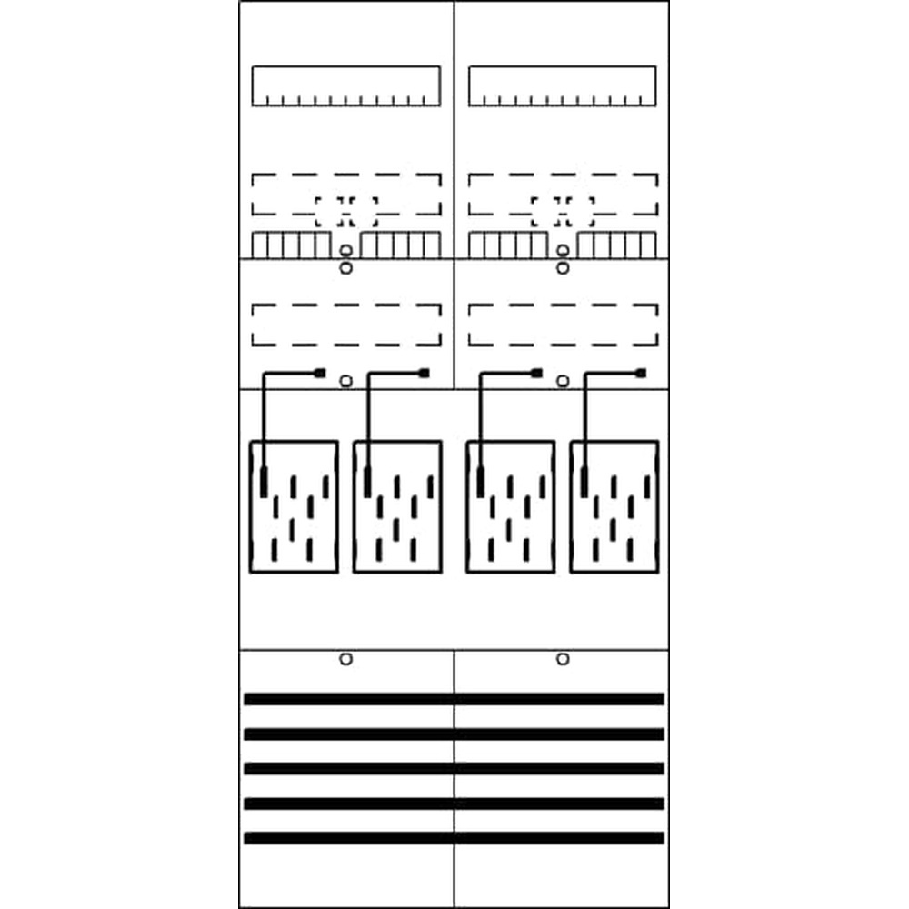 Striebel & John Zählerkomplettfeld 2CPX054135R9999 Typ BF27L4