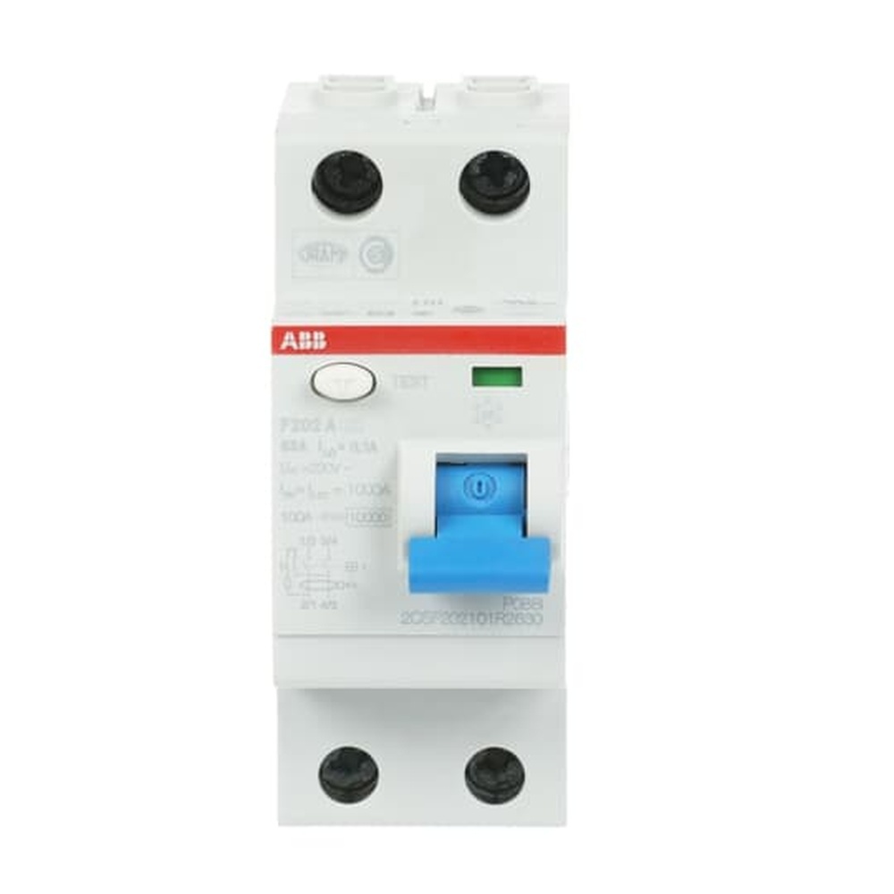 ABB Fehlerstrom Schutzschalter 2CSF202101R2630 Typ F202A-63/0,1