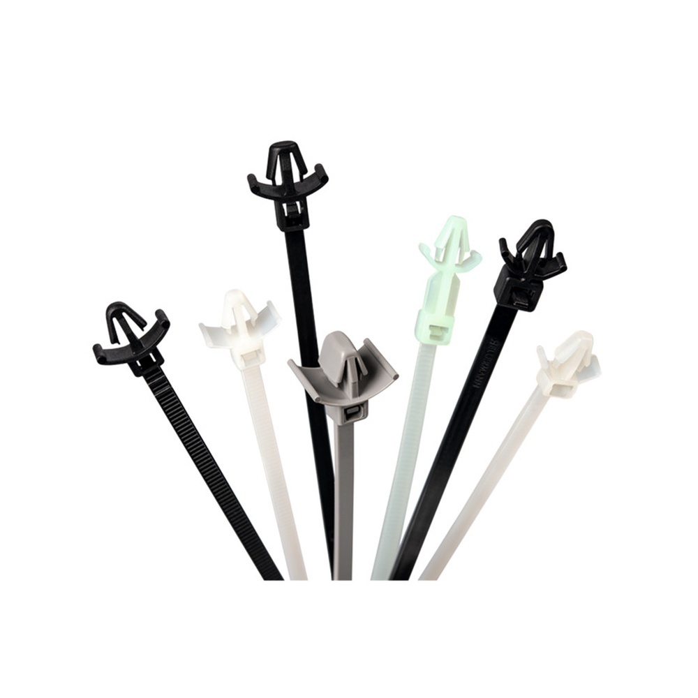Hellermann Befestigungsbinder 126-00060 Typ OS130-PA66W-BK