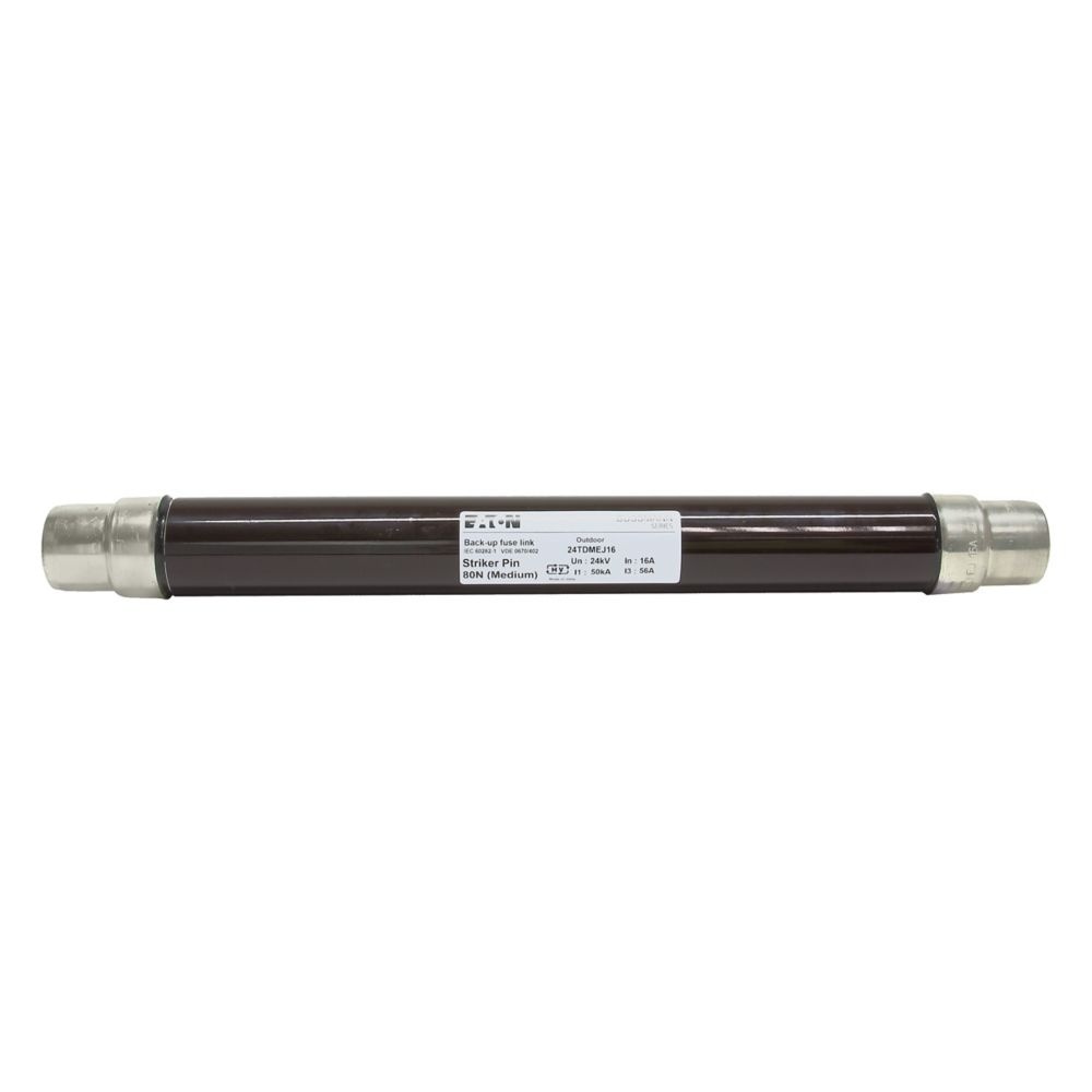 Eaton Sicherungseinsatz 24TDMEJ16 Typ 24KV 16A 2 DIN BROWN RESIN SEAL FUSE