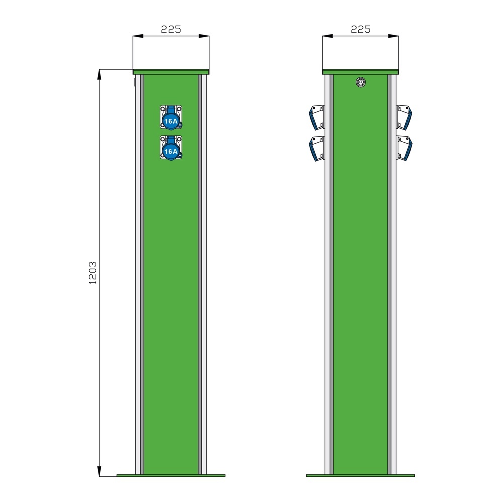 Walther-Werke Satellitensäule 84110400