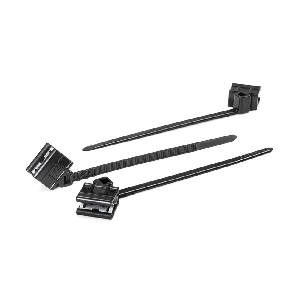 Hellermann Befestigungsbinder 133-00059 Typ T40XEC5SP-E-PA66HS-BK